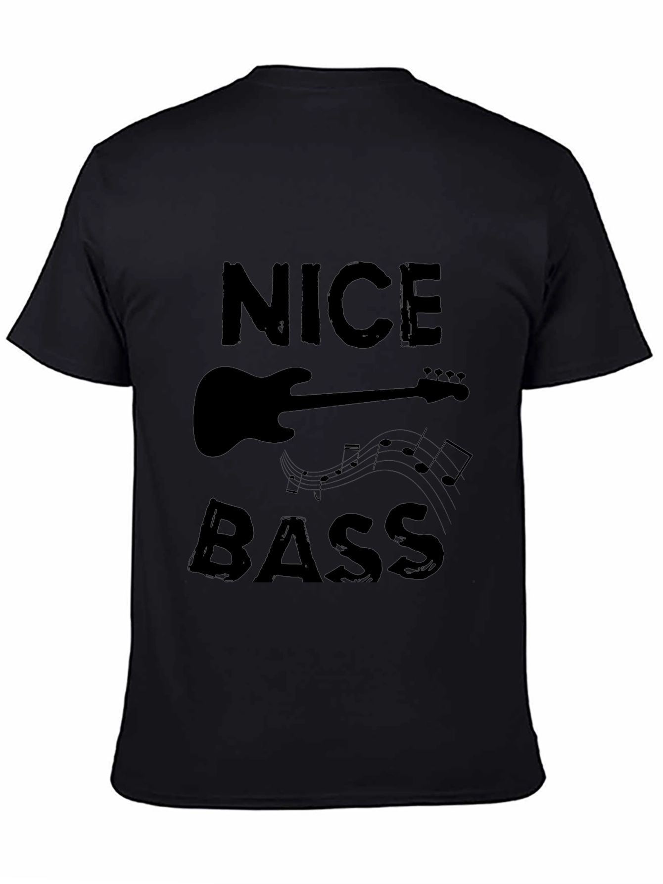 Nice Bass Guitar T-Shirt - Classic Music Lover Tee