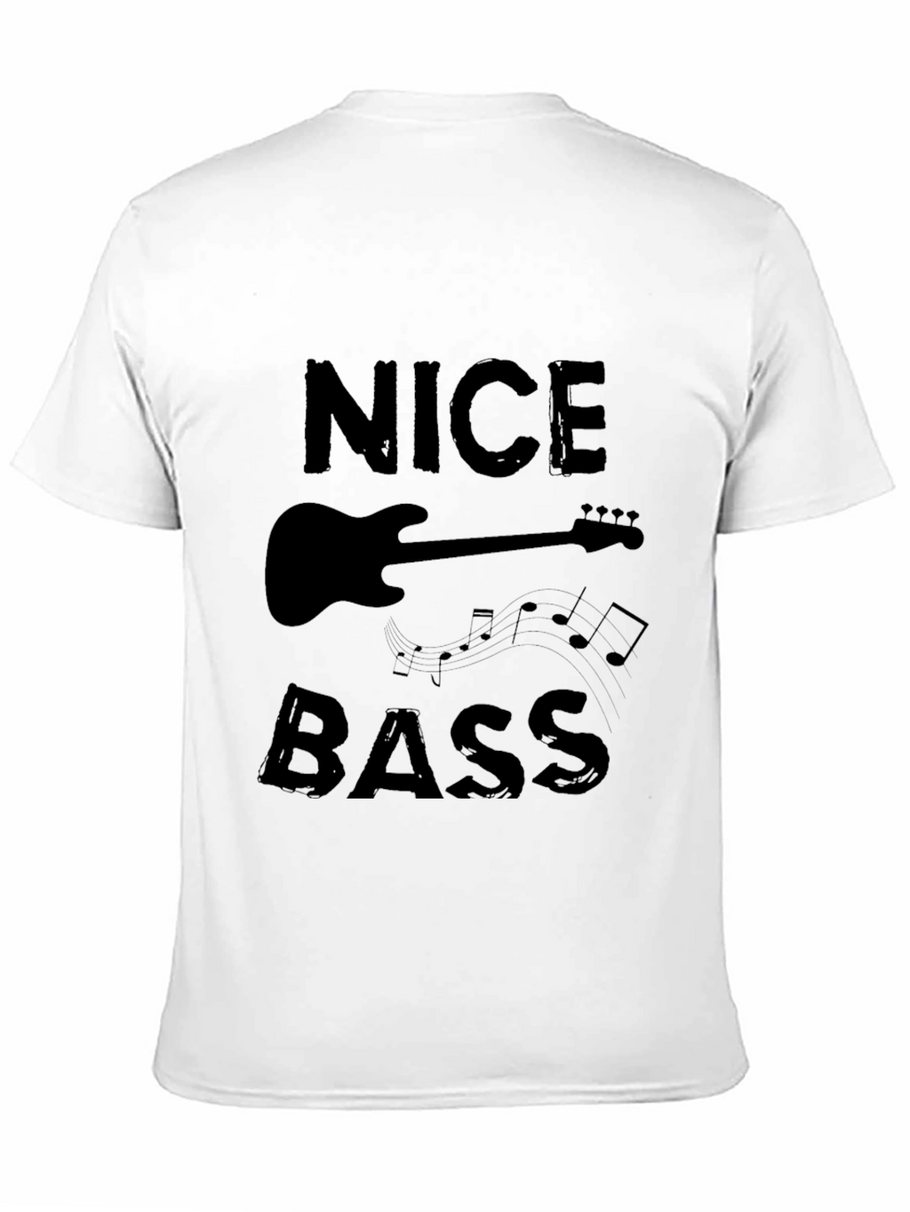 Nice Bass Guitar T-Shirt - Classic Music Lover Tee