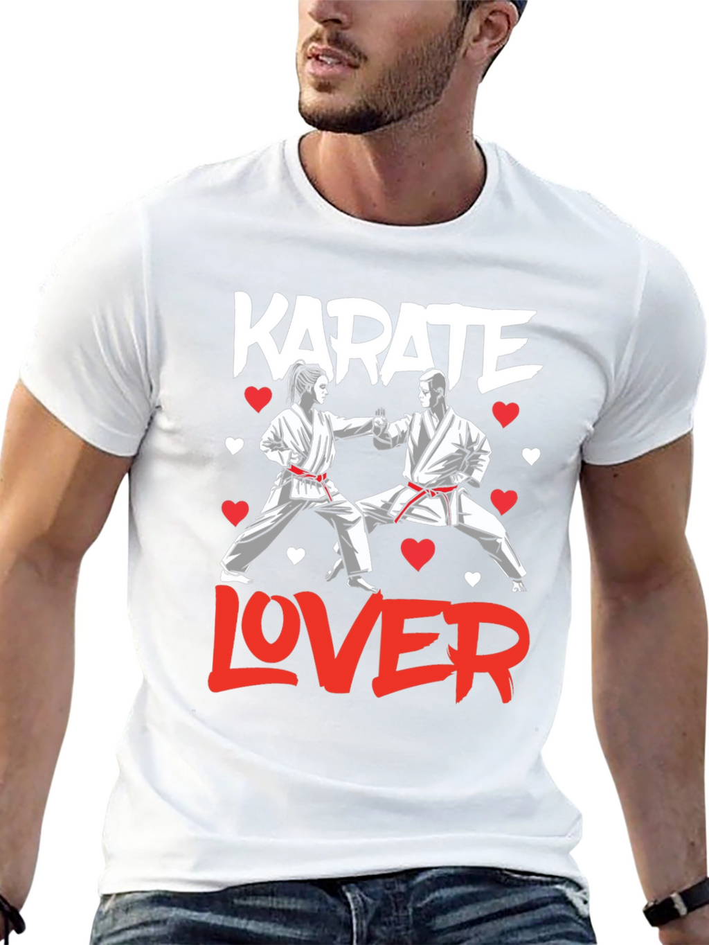 Karate Lover Graphic T-Shirt