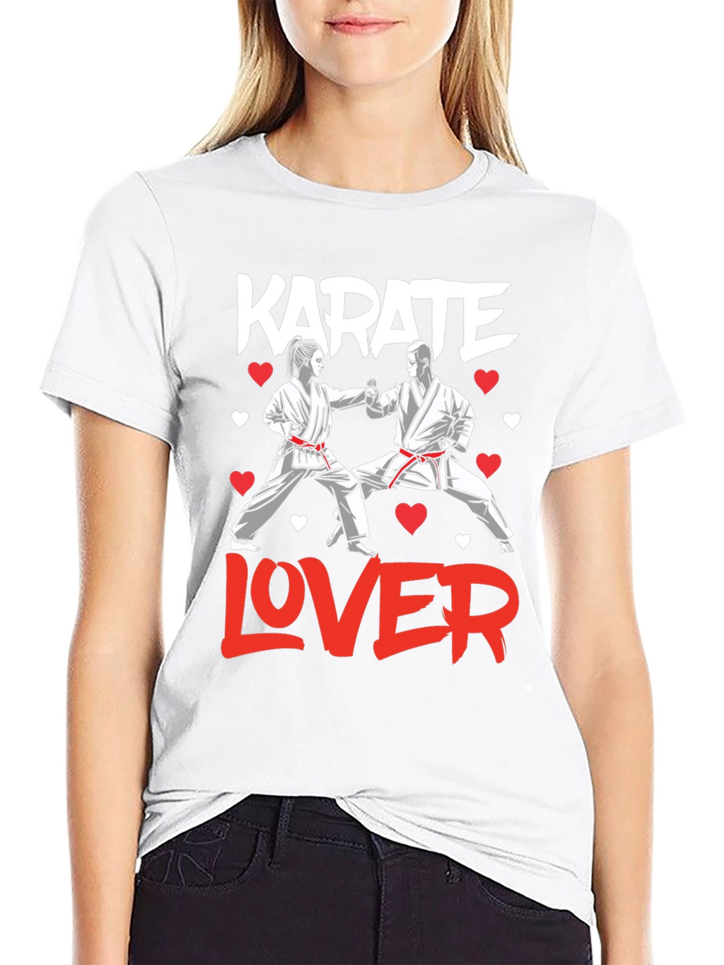 Karate Lover Graphic T-Shirt