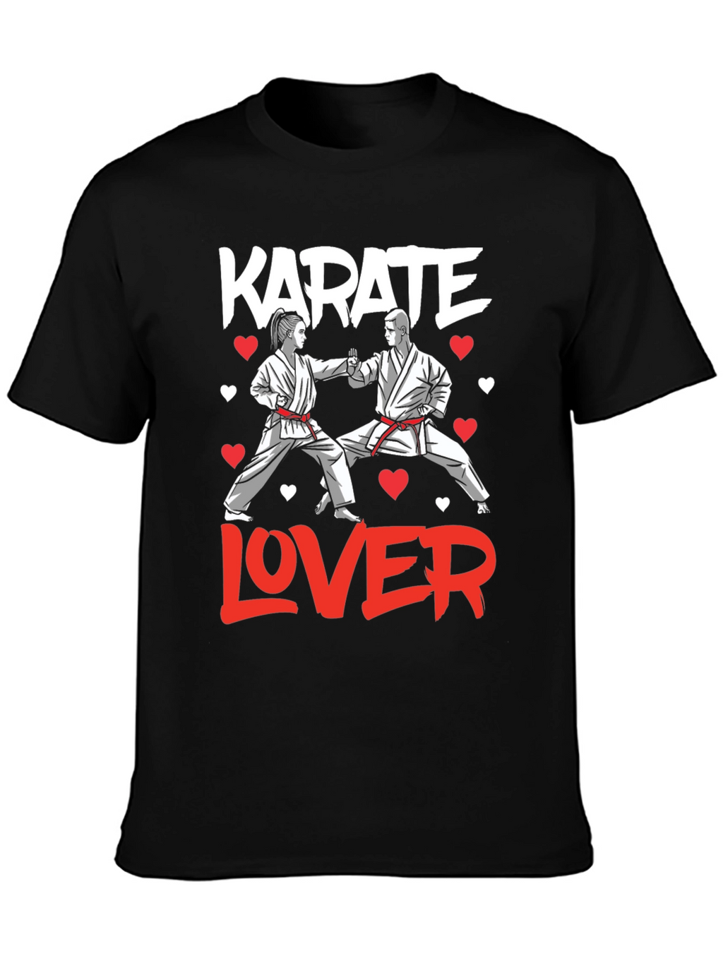 Karate Lover Graphic T-Shirt