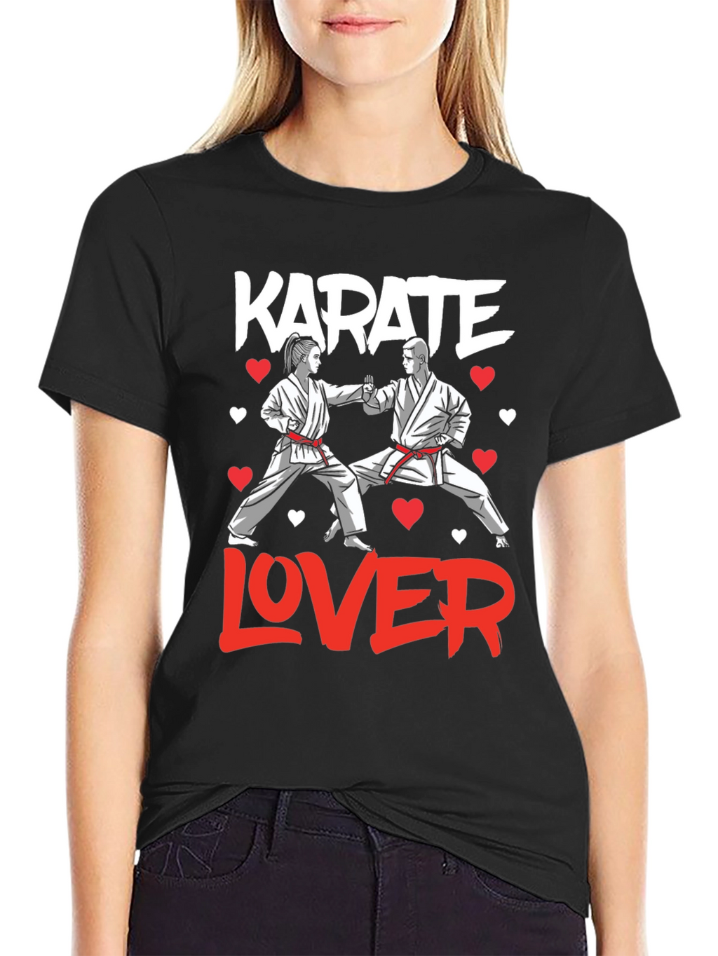 Karate Lover Graphic T-Shirt