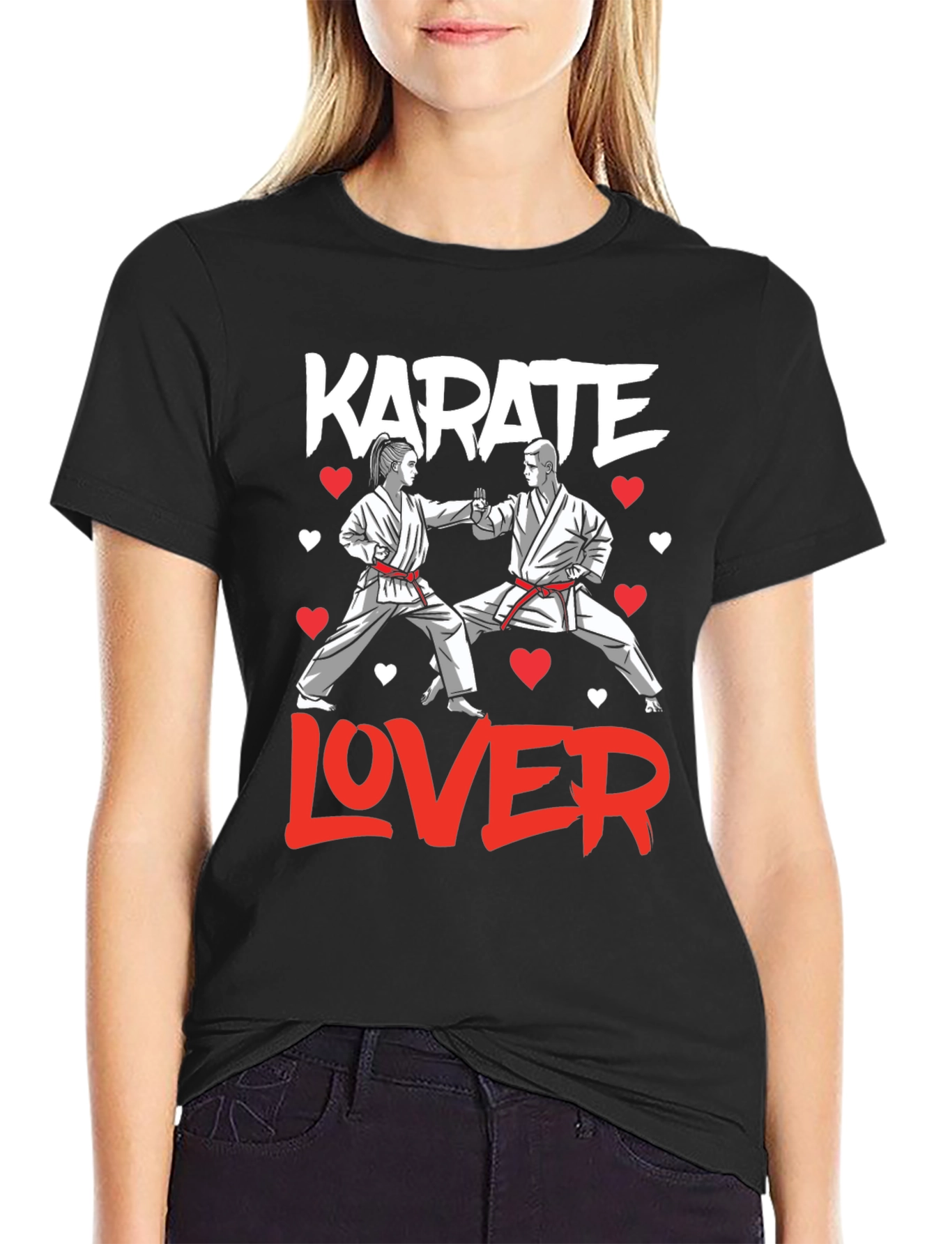 Karate Lover Graphic T-Shirt