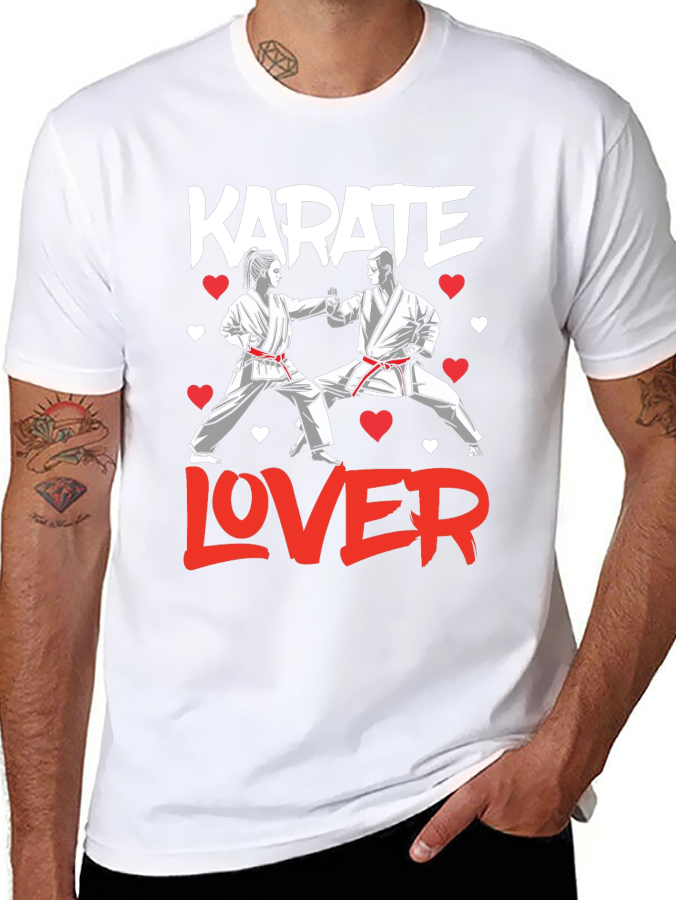 Karate Lover Graphic T-Shirt