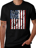 American Flag Graphic T-Shirt