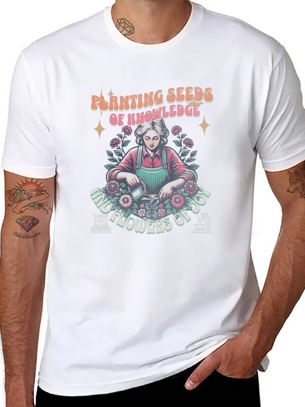 Planting Seeds of Knowledge Graphic Tee