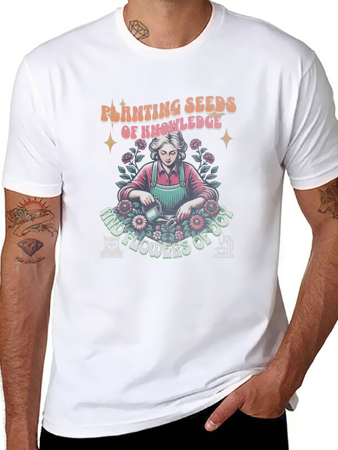 Planting Seeds of Knowledge Graphic Tee