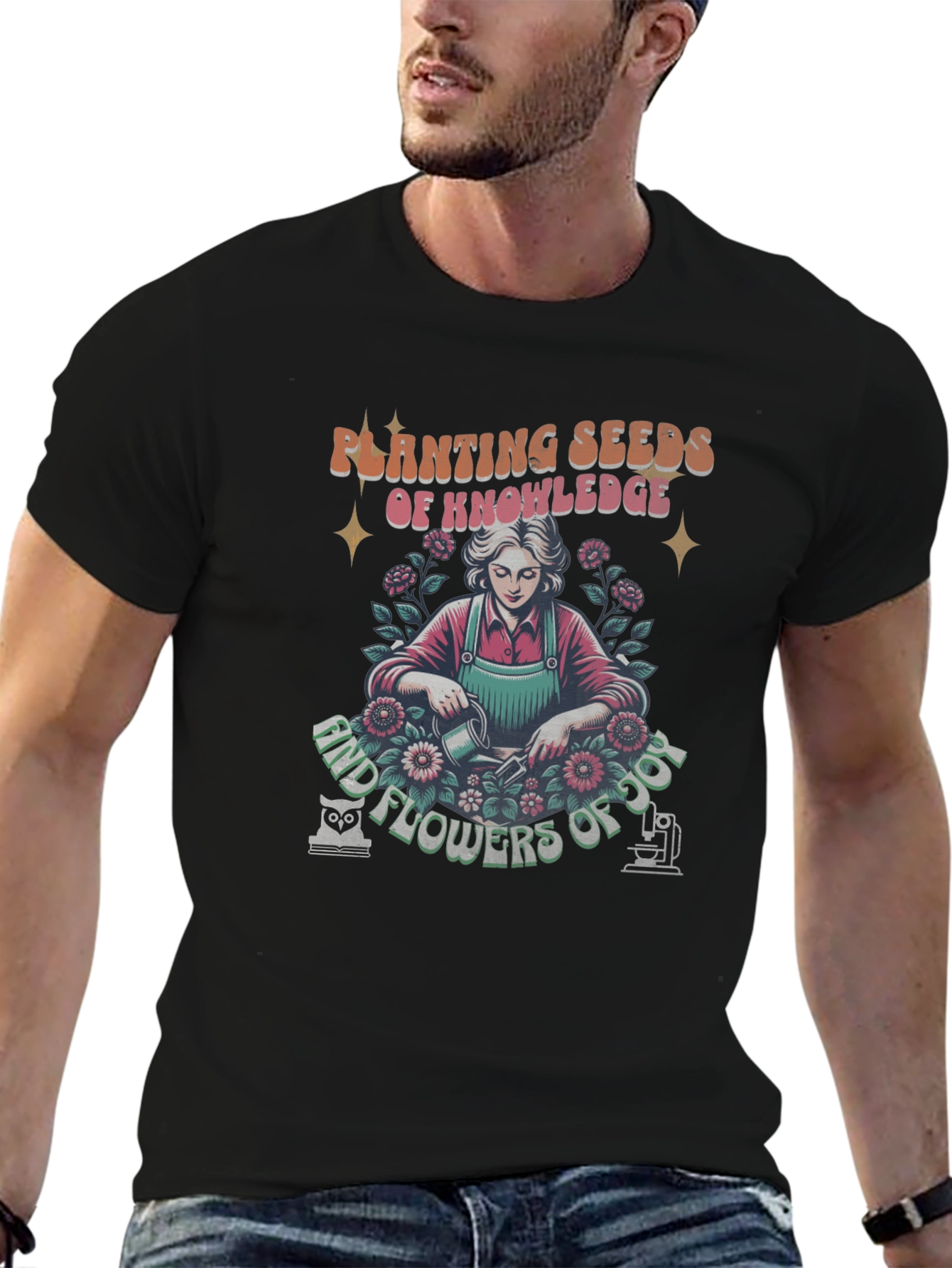 Planting Seeds of Knowledge Graphic Tee