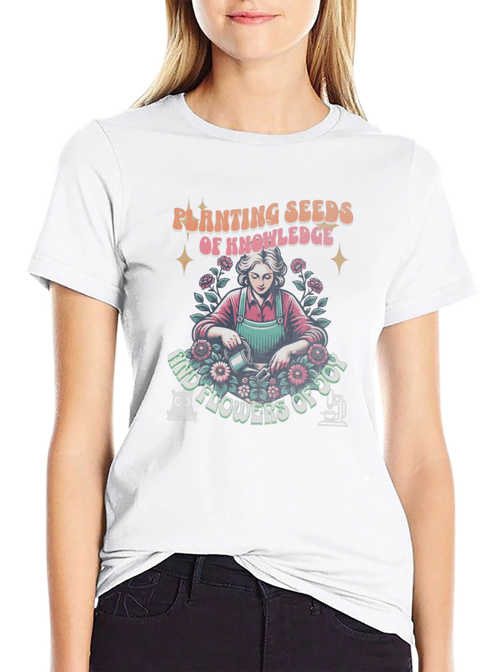 Planting Seeds of Knowledge Graphic Tee
