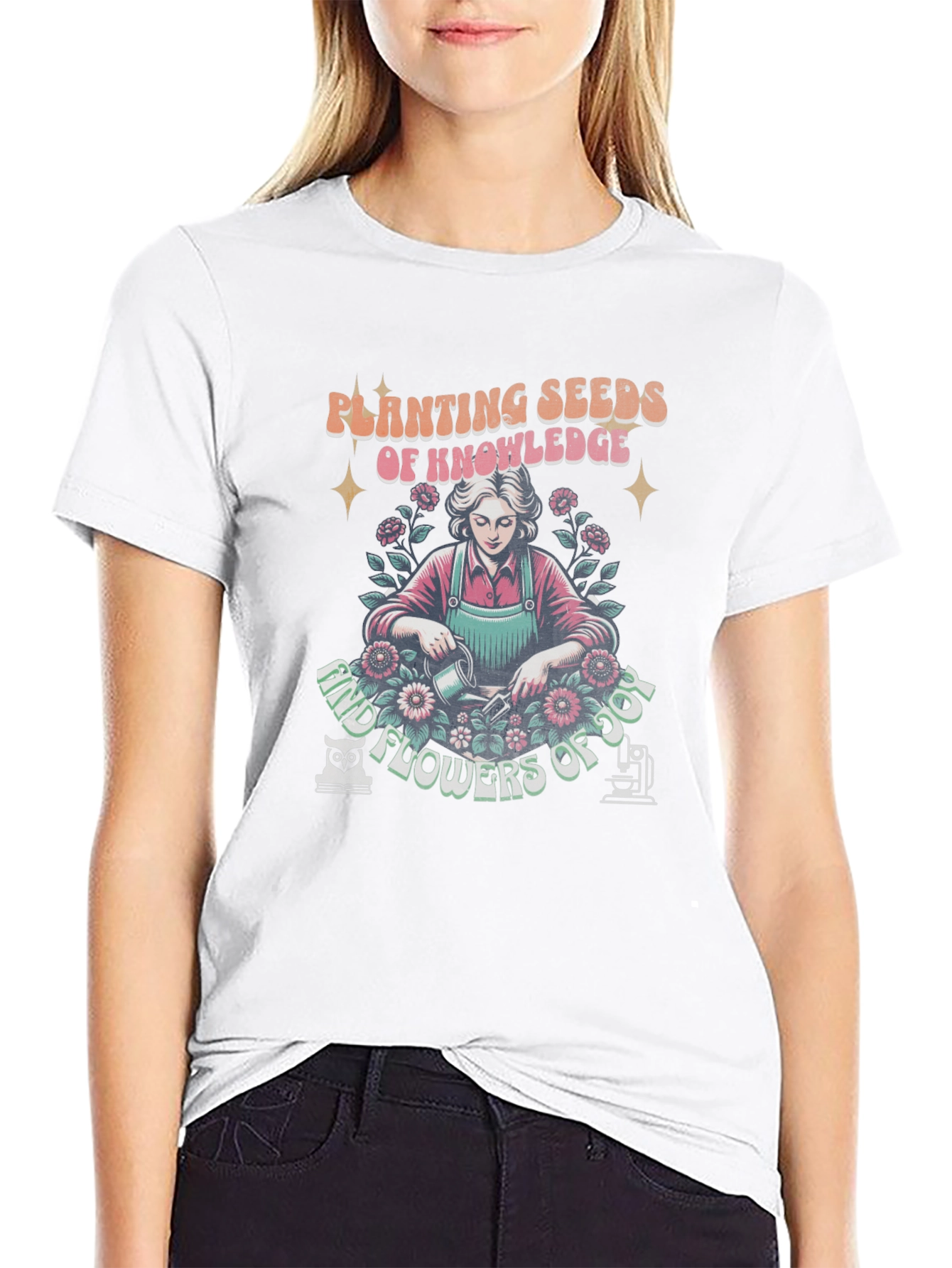 Planting Seeds of Knowledge Graphic Tee