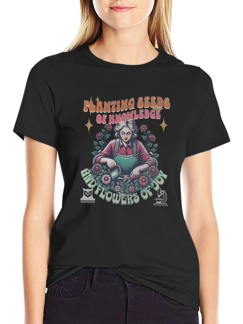 Planting Seeds of Knowledge Graphic Tee