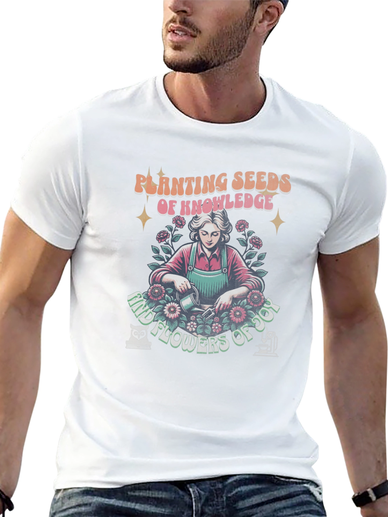 Planting Seeds of Knowledge Graphic Tee