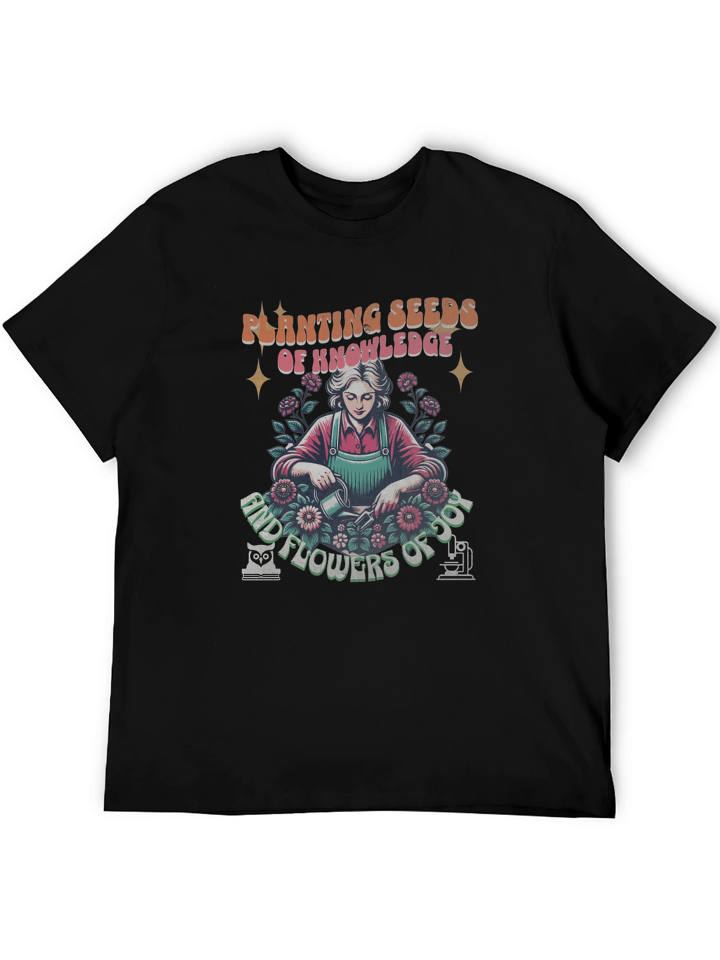 Planting Seeds of Knowledge Graphic Tee