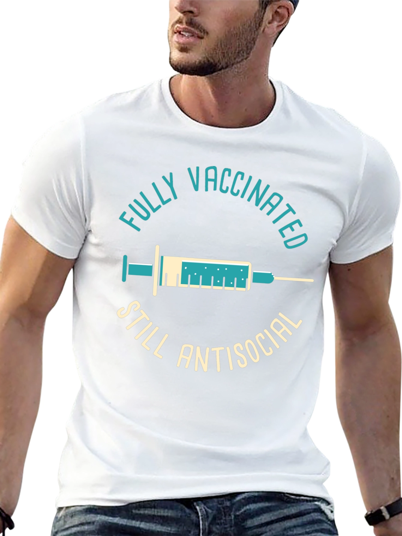 Fully Vaccinated Still Antisocial T-Shirt