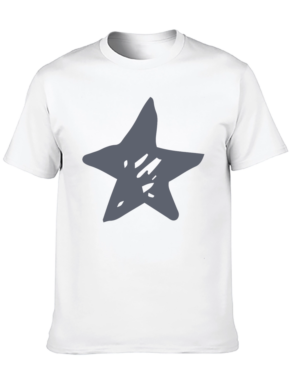Star Graphic Black T-Shirt Casual Wear