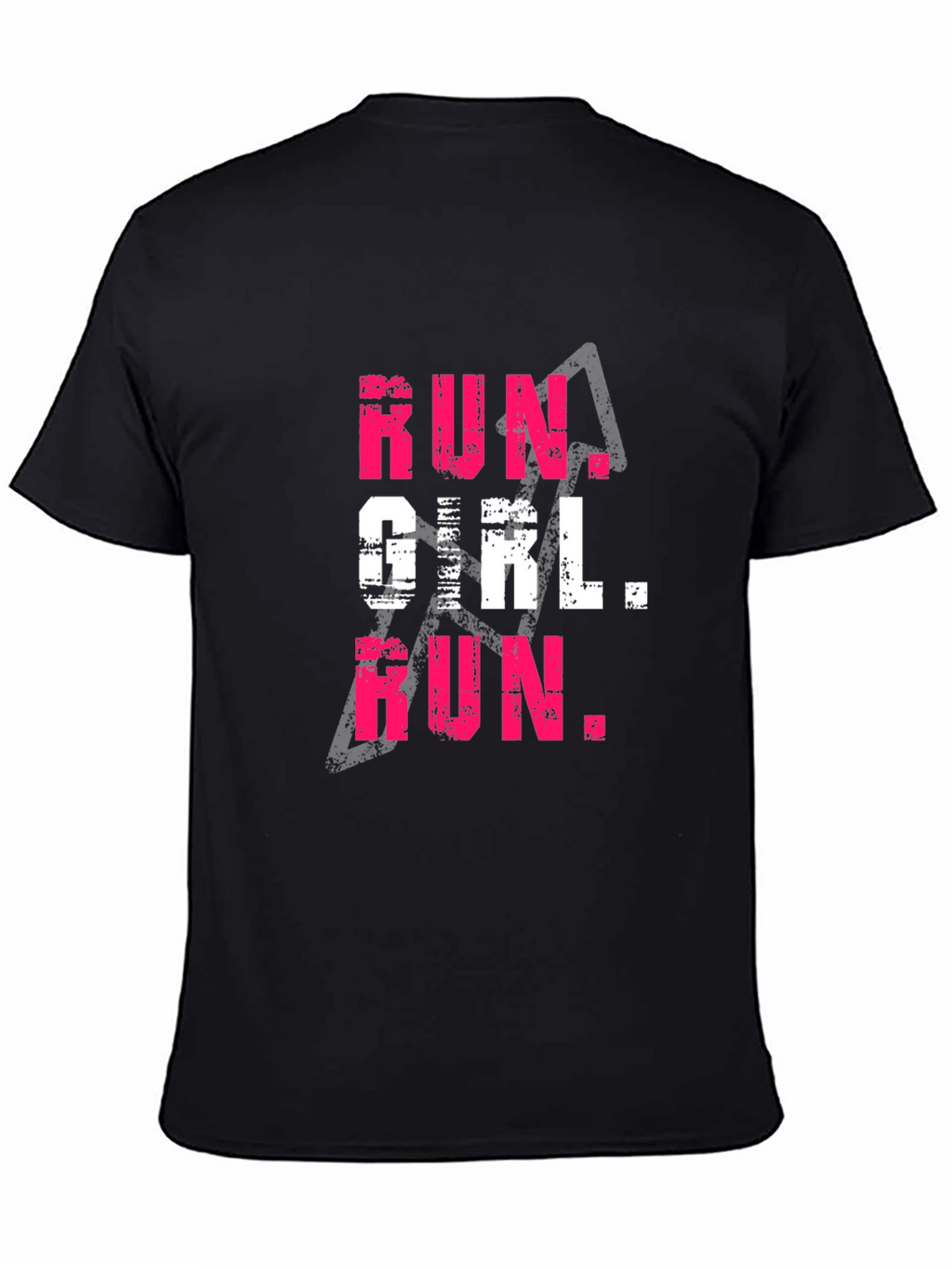 Run Girl Run Graphic Tee - Womens Fitness Shirt
