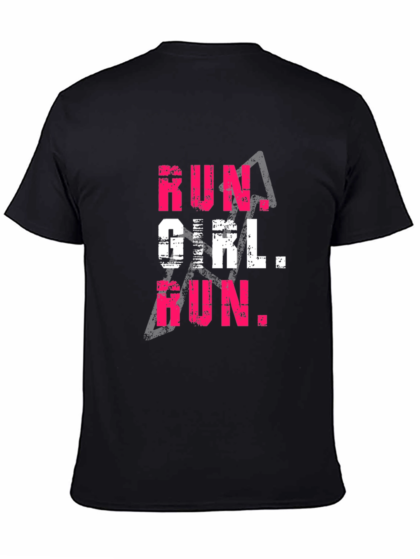 Run Girl Run Graphic Tee - Womens Fitness Shirt