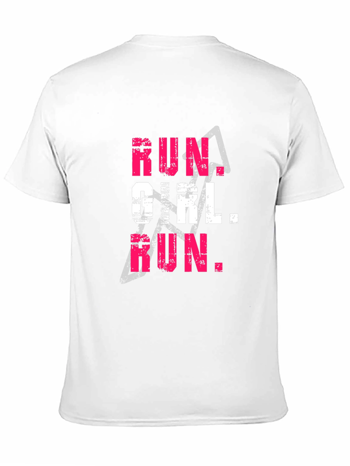 Run Girl Run Graphic Tee - Womens Fitness Shirt