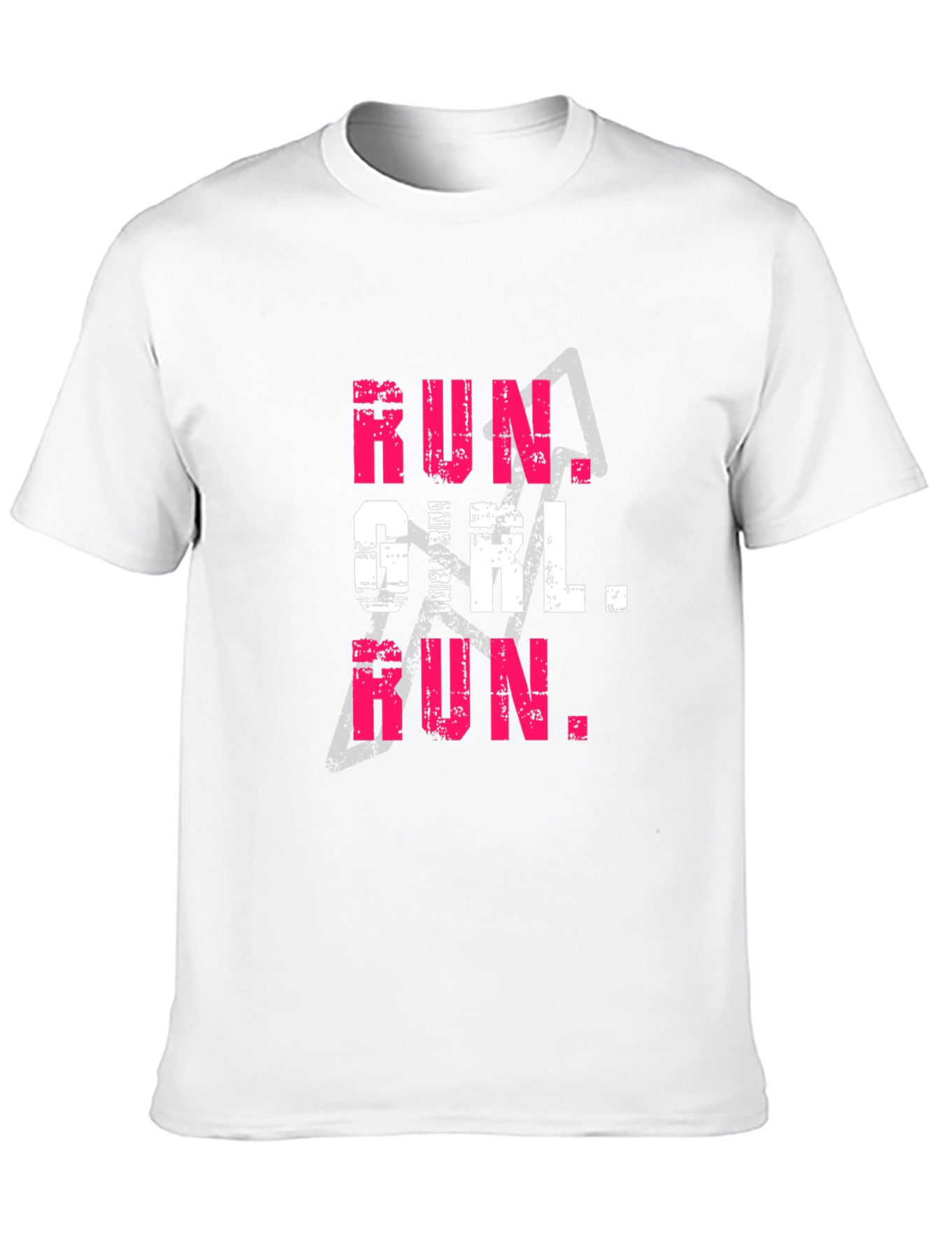 Run Girl Run Graphic Tee - Womens Fitness Shirt