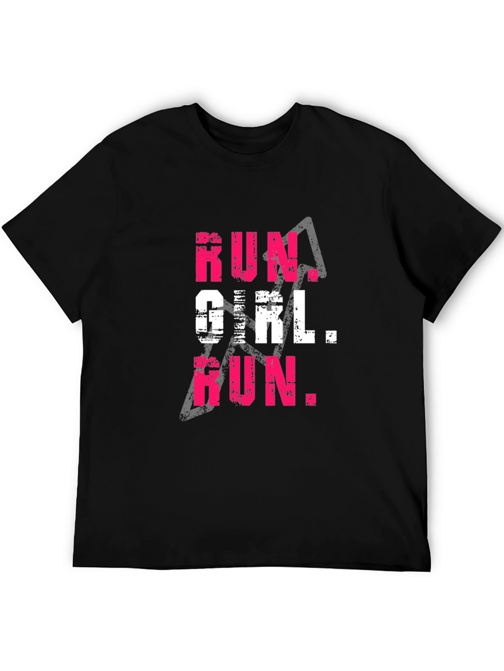 Run Girl Run Graphic Tee - Womens Fitness Shirt