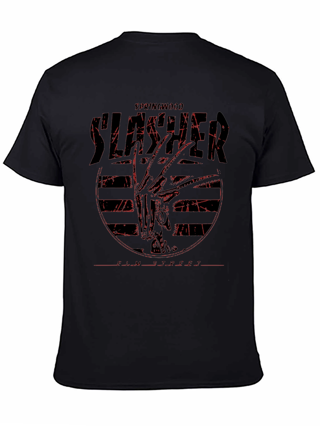 Springwood Slasher T-Shirt - Horror Movie Tee