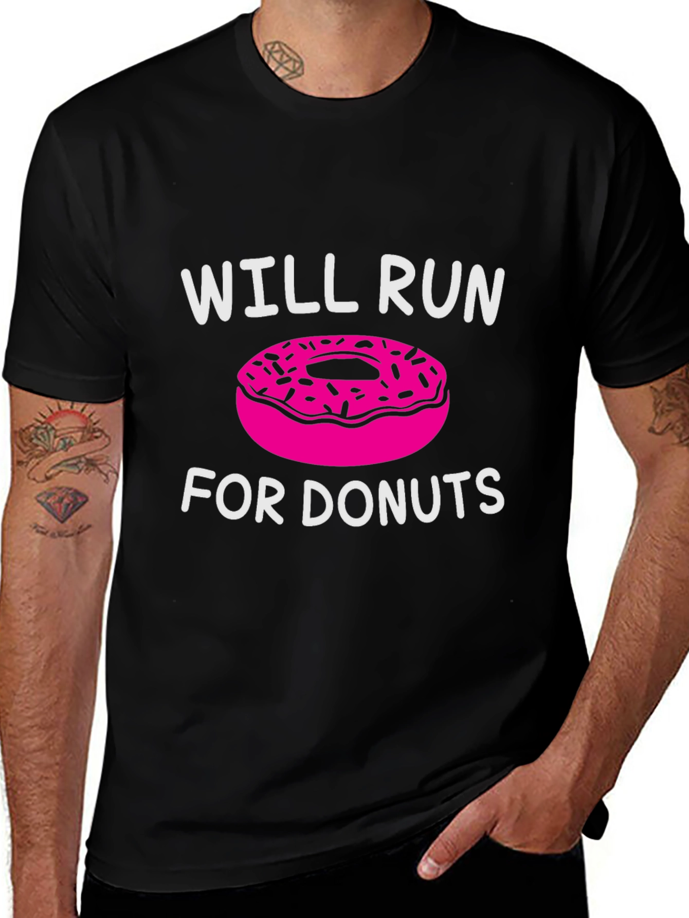 Will Run for Donuts T-Shirt