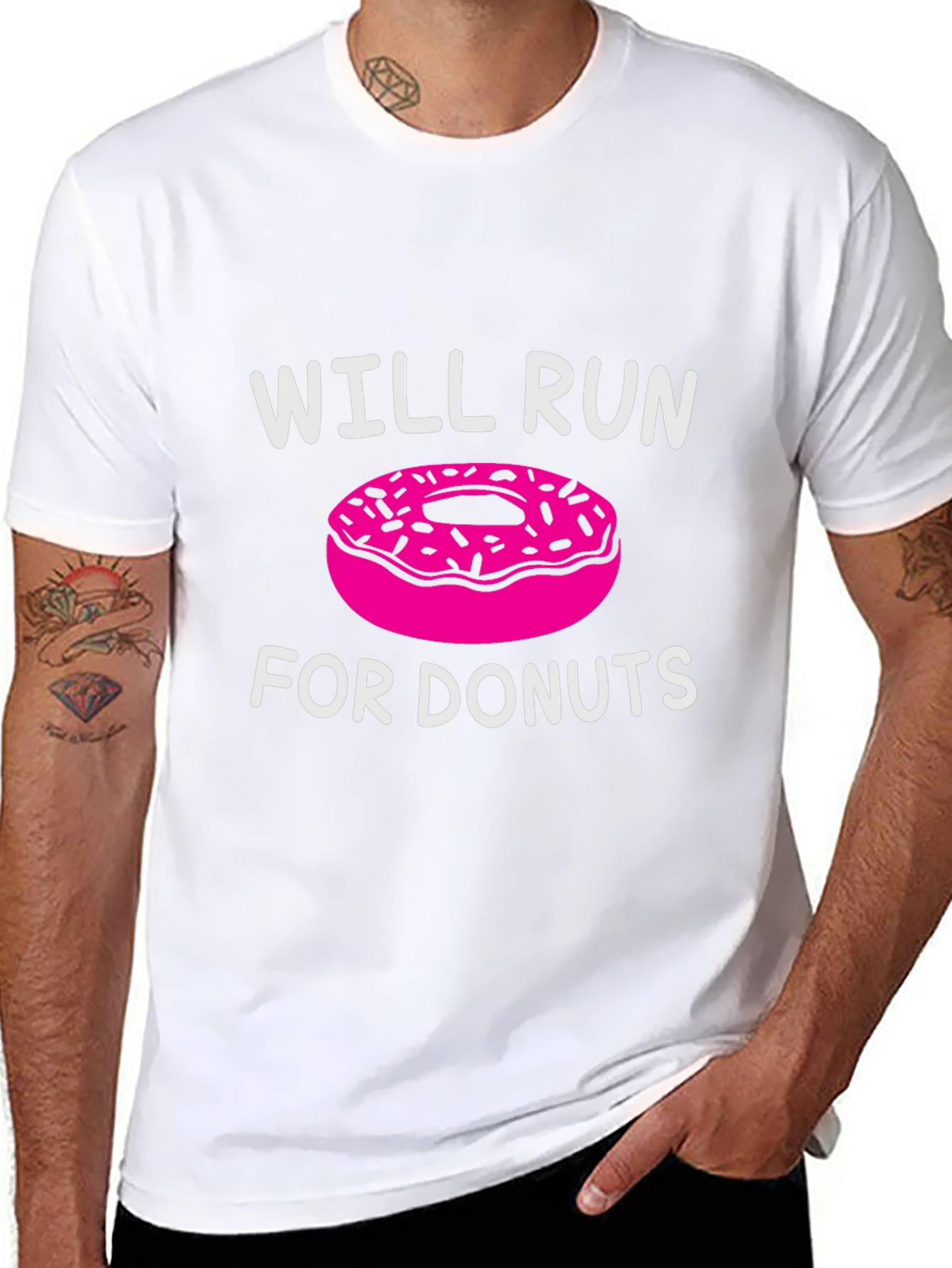Will Run for Donuts T-Shirt