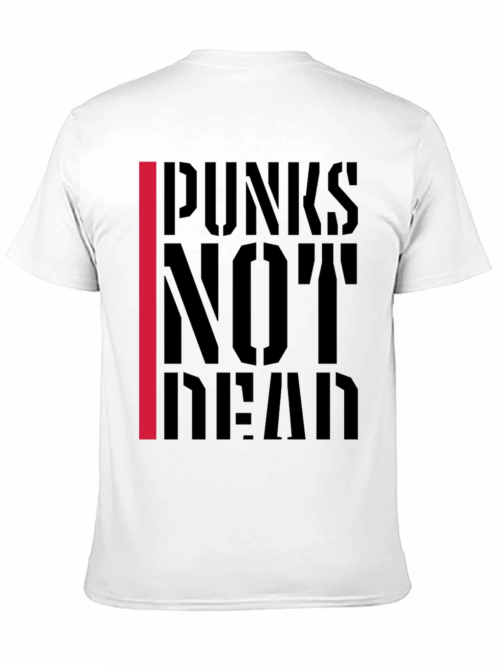 Punks Not Dead Graphic T-Shirt - Black