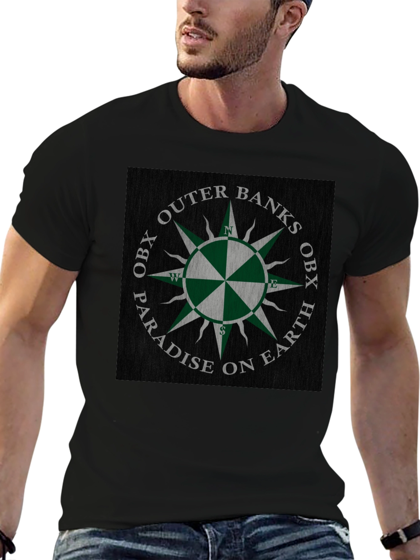 Outer Banks Paradise T-Shirt - OBX Compass Tee