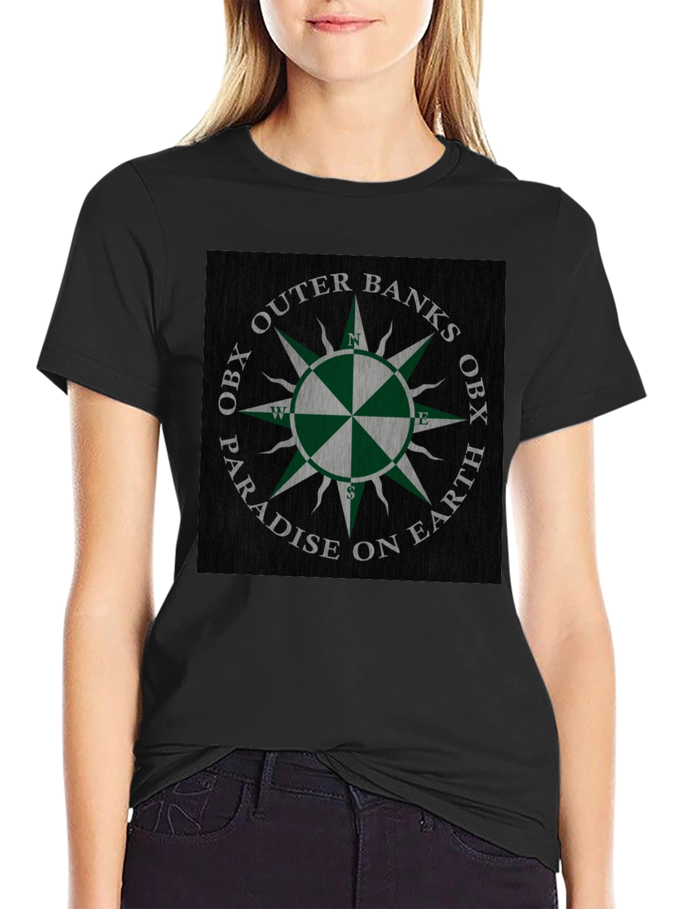 Outer Banks Paradise T-Shirt - OBX Compass Tee
