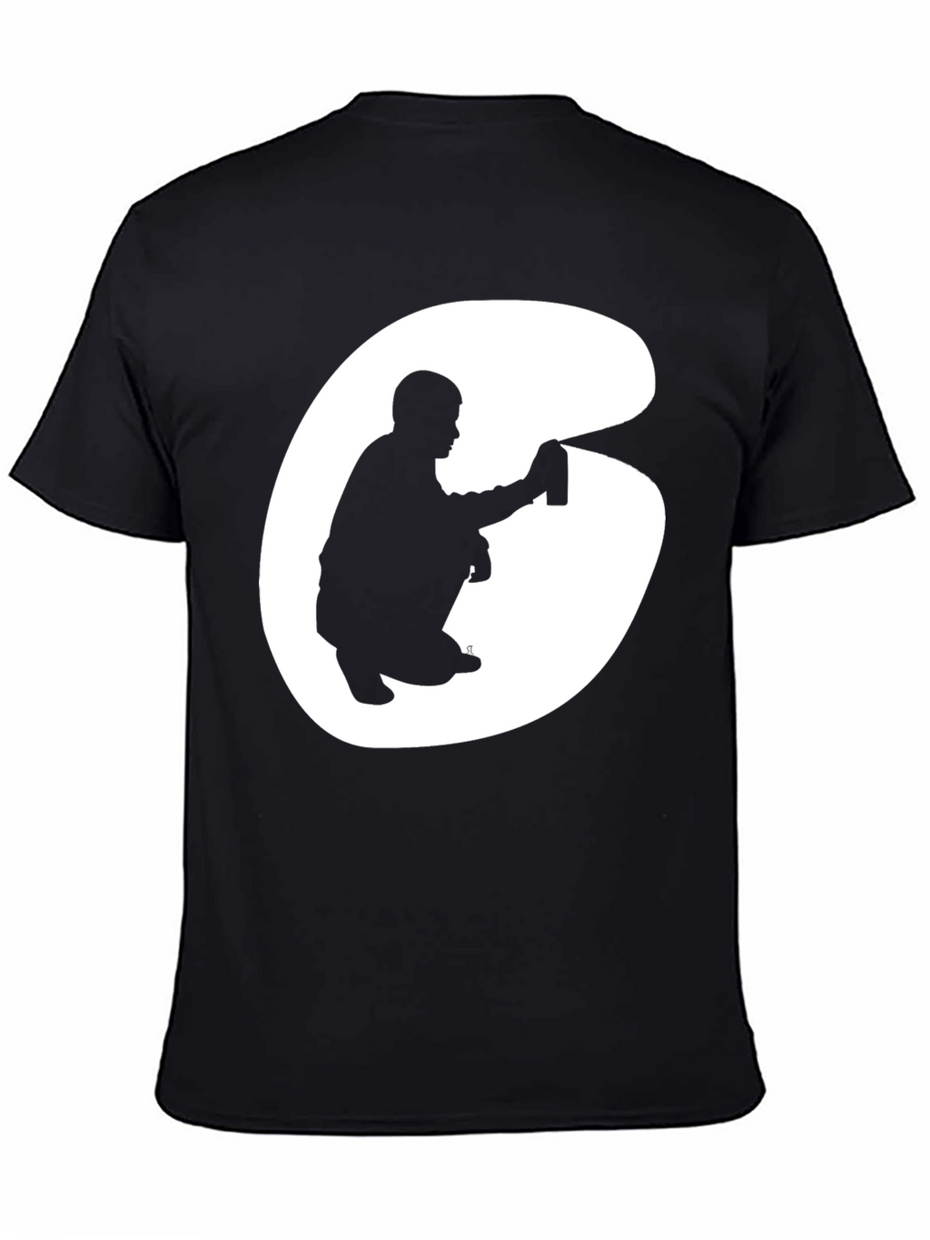 Graffiti Artist Graphic Tee - Cool Black T-Shirt