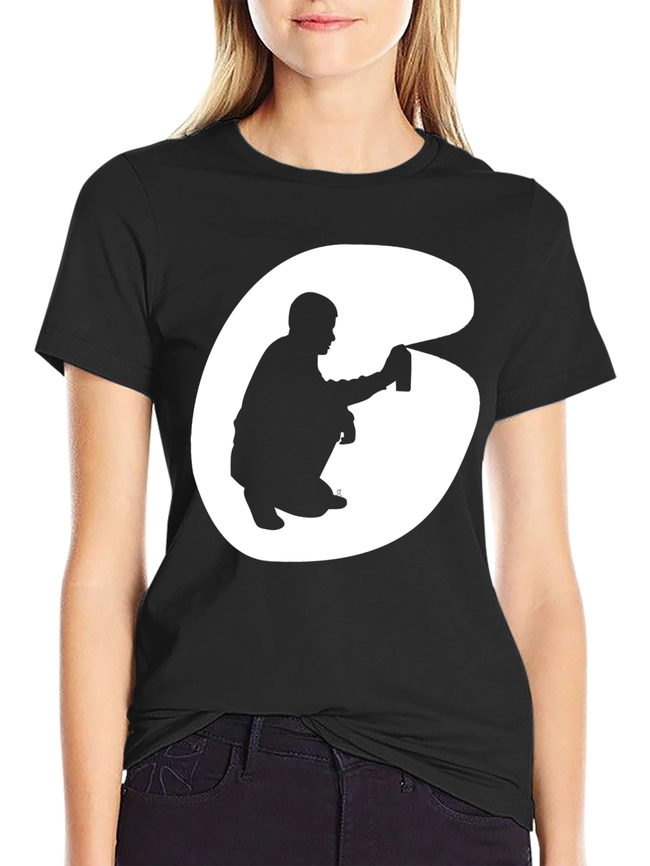 Graffiti Artist Graphic Tee - Cool Black T-Shirt