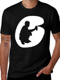 Graffiti Artist Graphic Tee - Cool Black T-Shirt