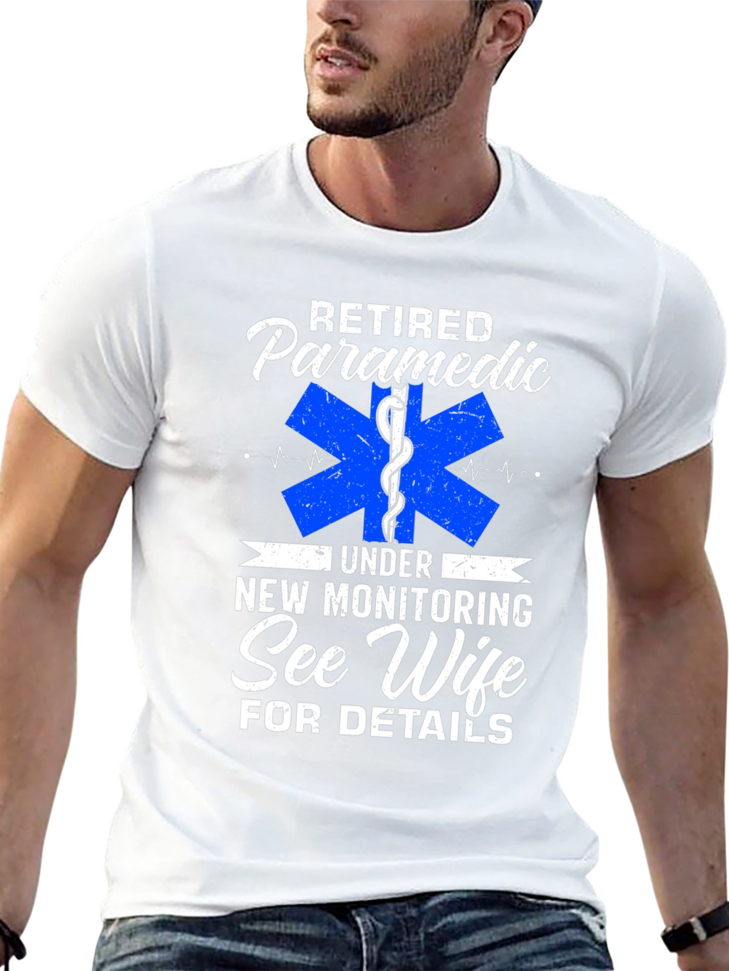Retired Paramedic T-Shirt - New Monitoring