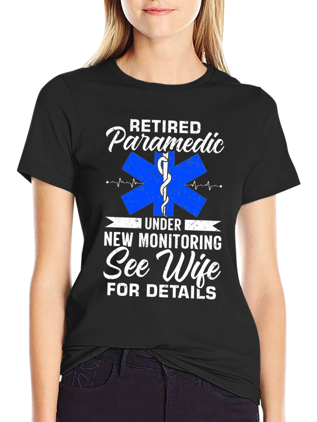 Retired Paramedic T-Shirt - New Monitoring