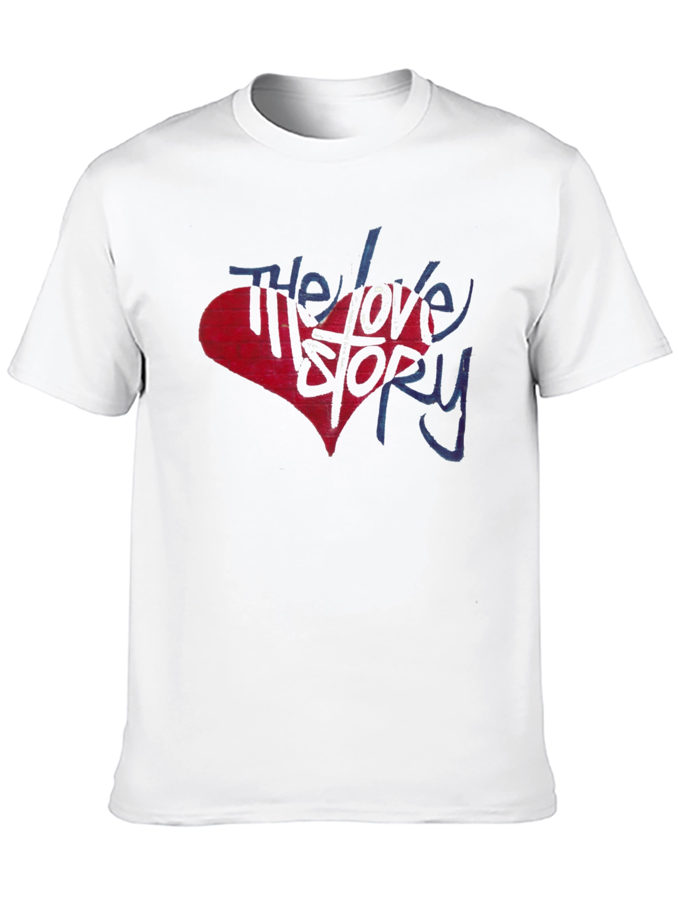 The Love Story Graphic T-Shirt - Black