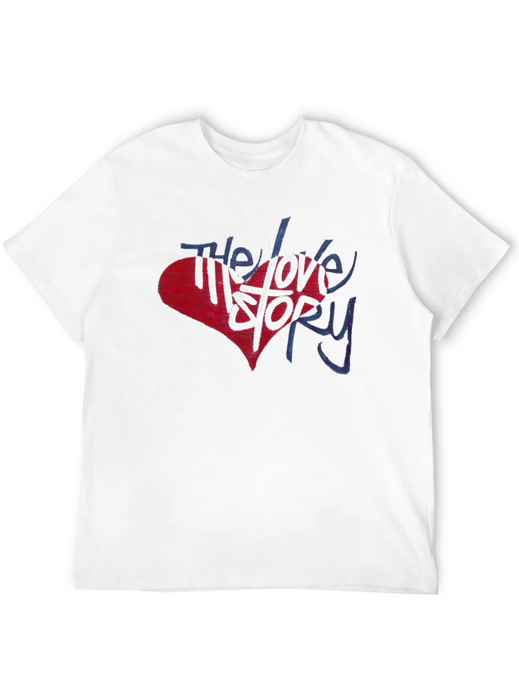 The Love Story Graphic T-Shirt - Black