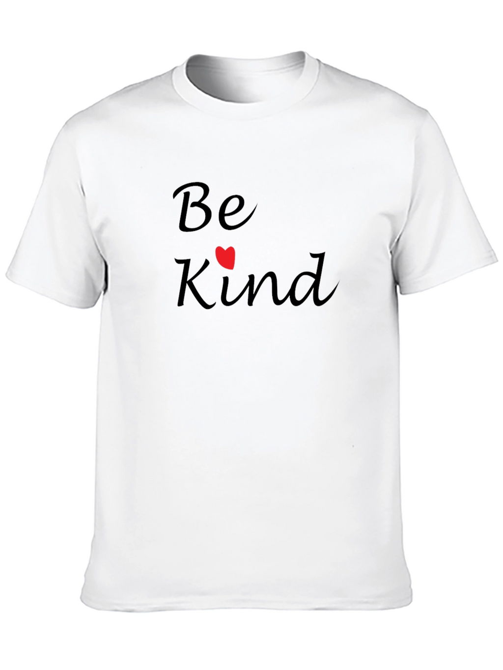 Be Kind T-Shirt - Black Crew Neck