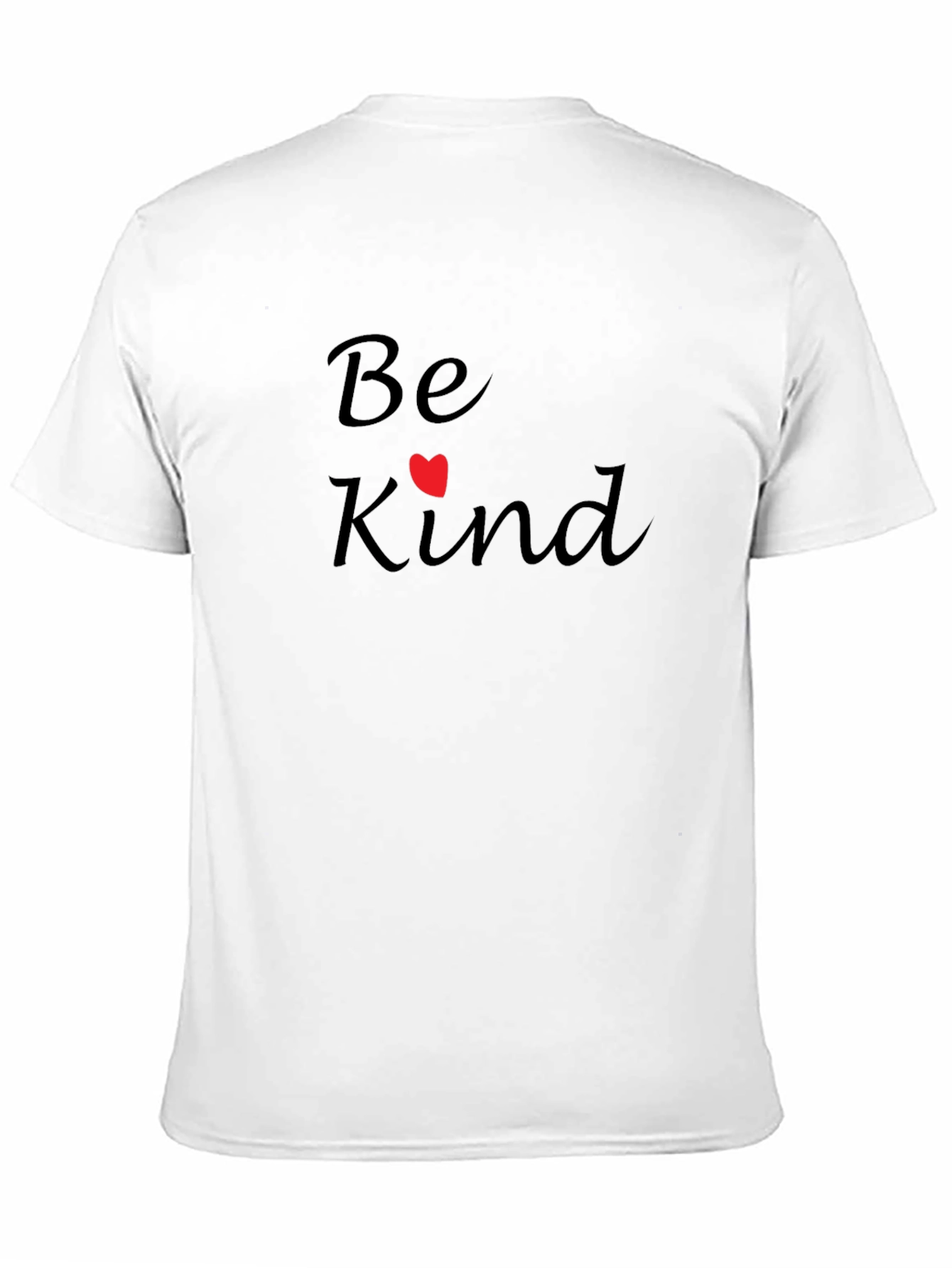 Be Kind T-Shirt - Black Crew Neck
