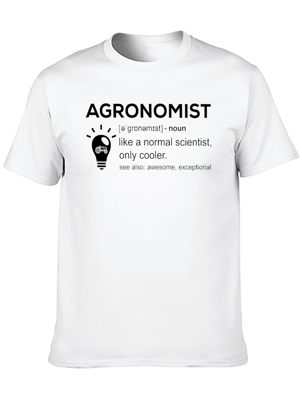 Agronomist Definition T-Shirt - Cool Scientist Tee