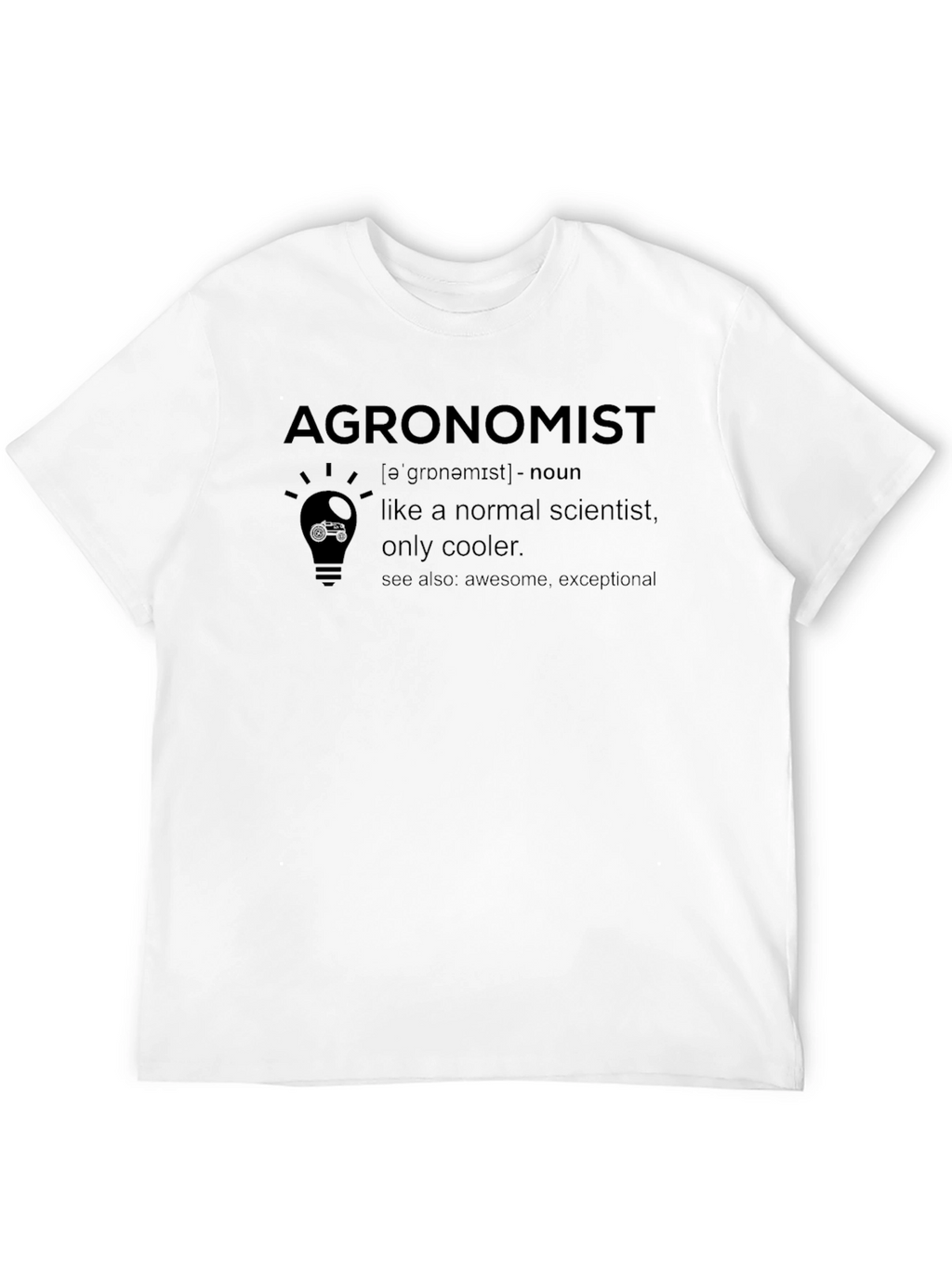 Agronomist Definition T-Shirt - Cool Scientist Tee