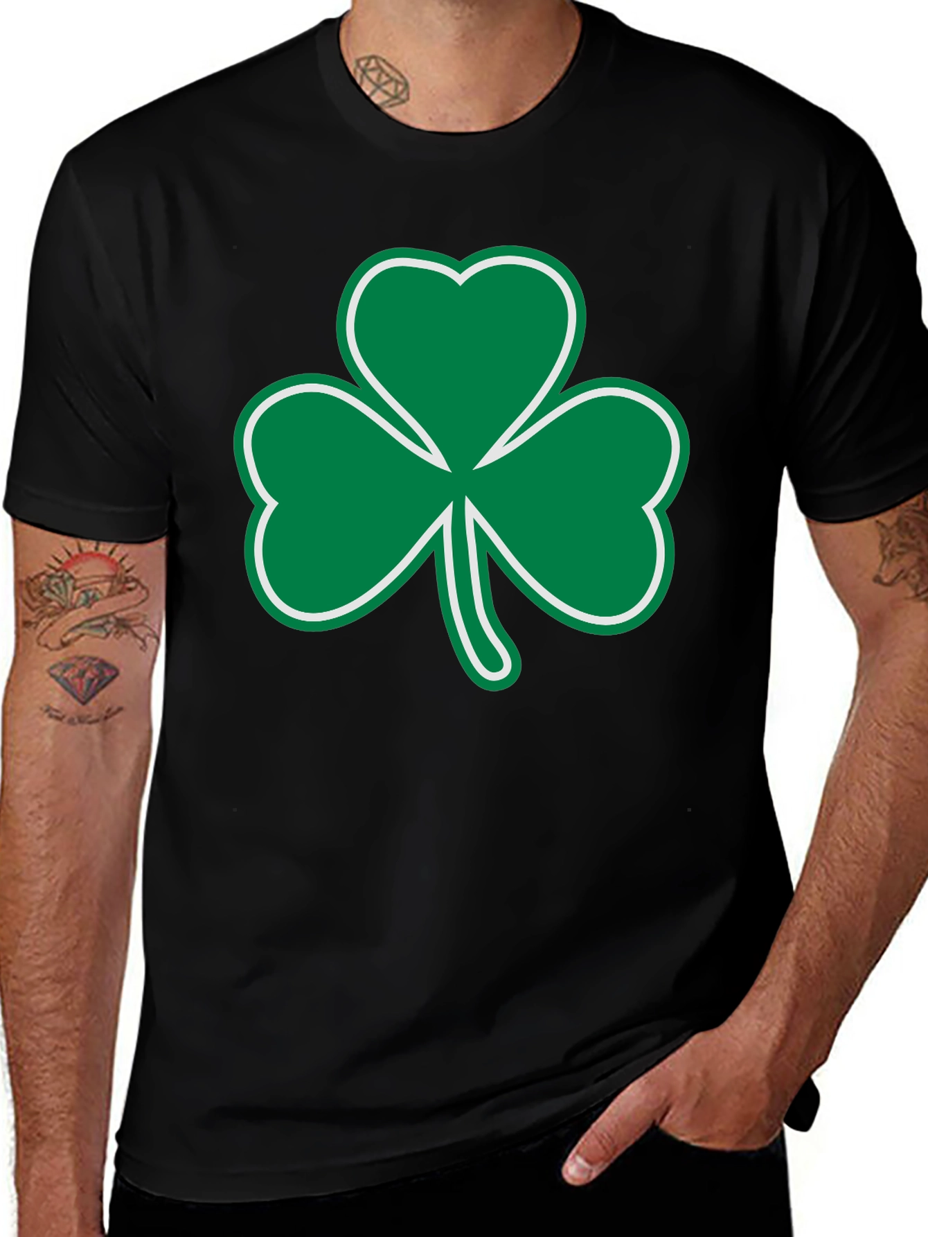 Shamrock Graphic Tee - Irish Pride