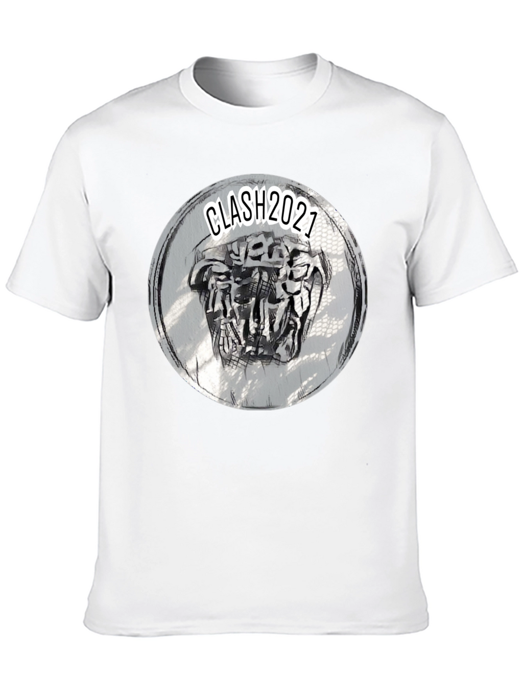 Clash 2021 Graphic Tee - Black Crew Neck T-Shirt