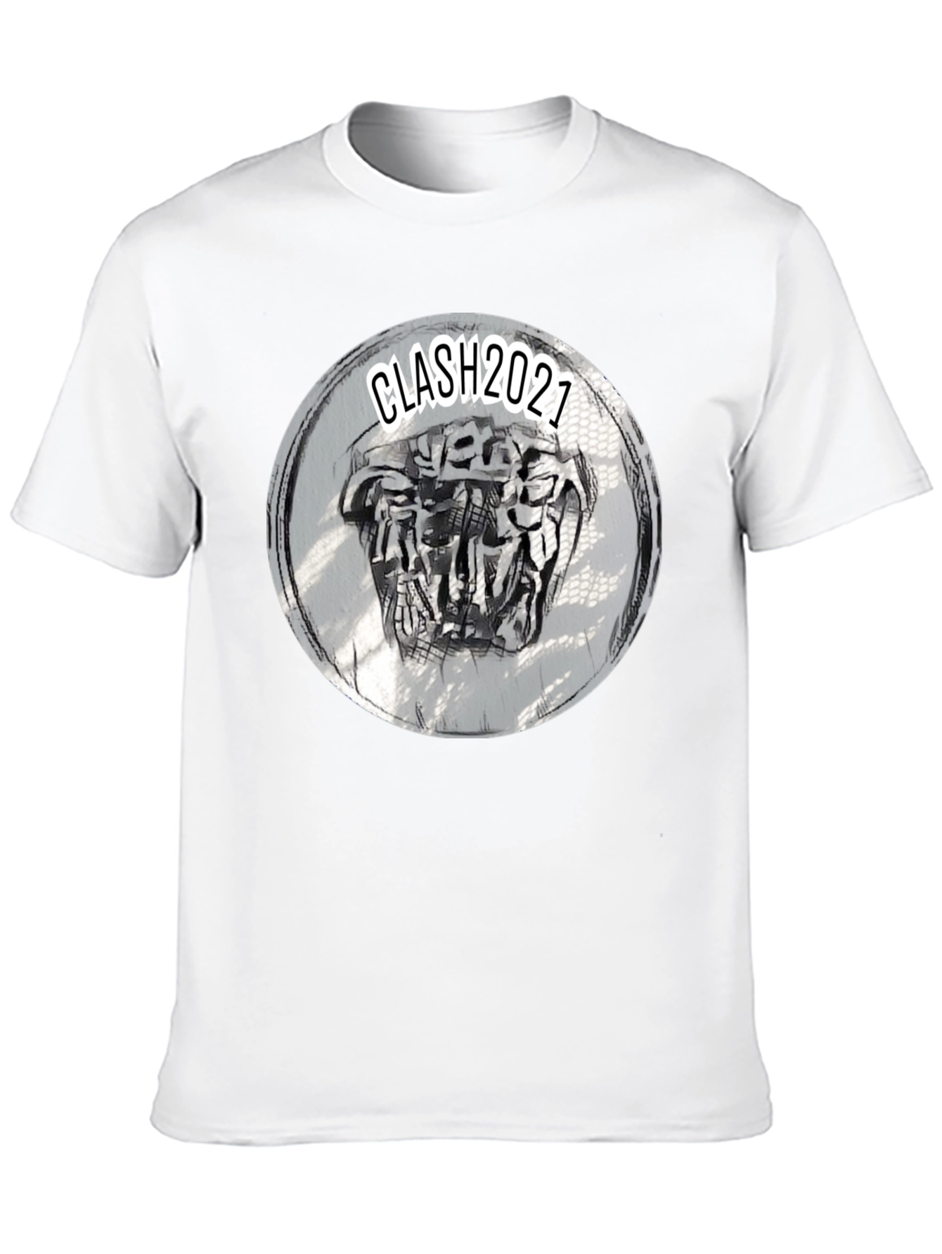 Clash 2021 Graphic Tee - Black Crew Neck T-Shirt