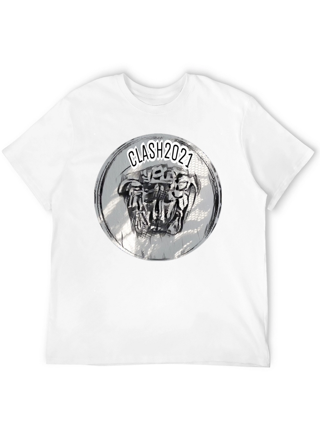 Clash 2021 Graphic Tee - Black Crew Neck T-Shirt