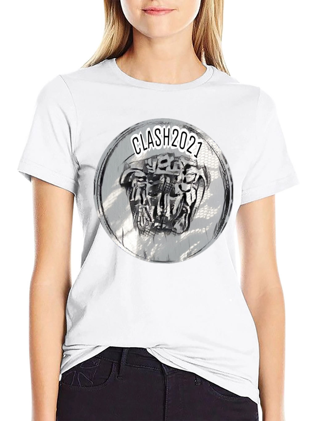 Clash 2021 Graphic Tee - Black Crew Neck T-Shirt