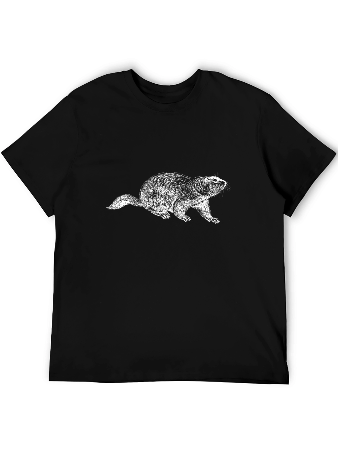 Marmot Graphic Tee - Unisex Black Cotton T-Shirt