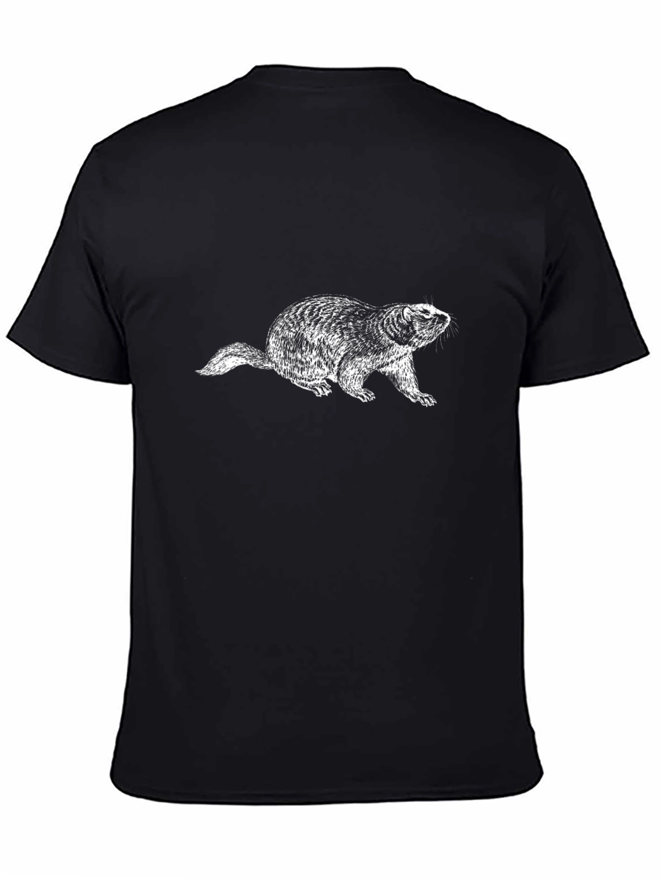 Marmot Graphic Tee - Unisex Black Cotton T-Shirt
