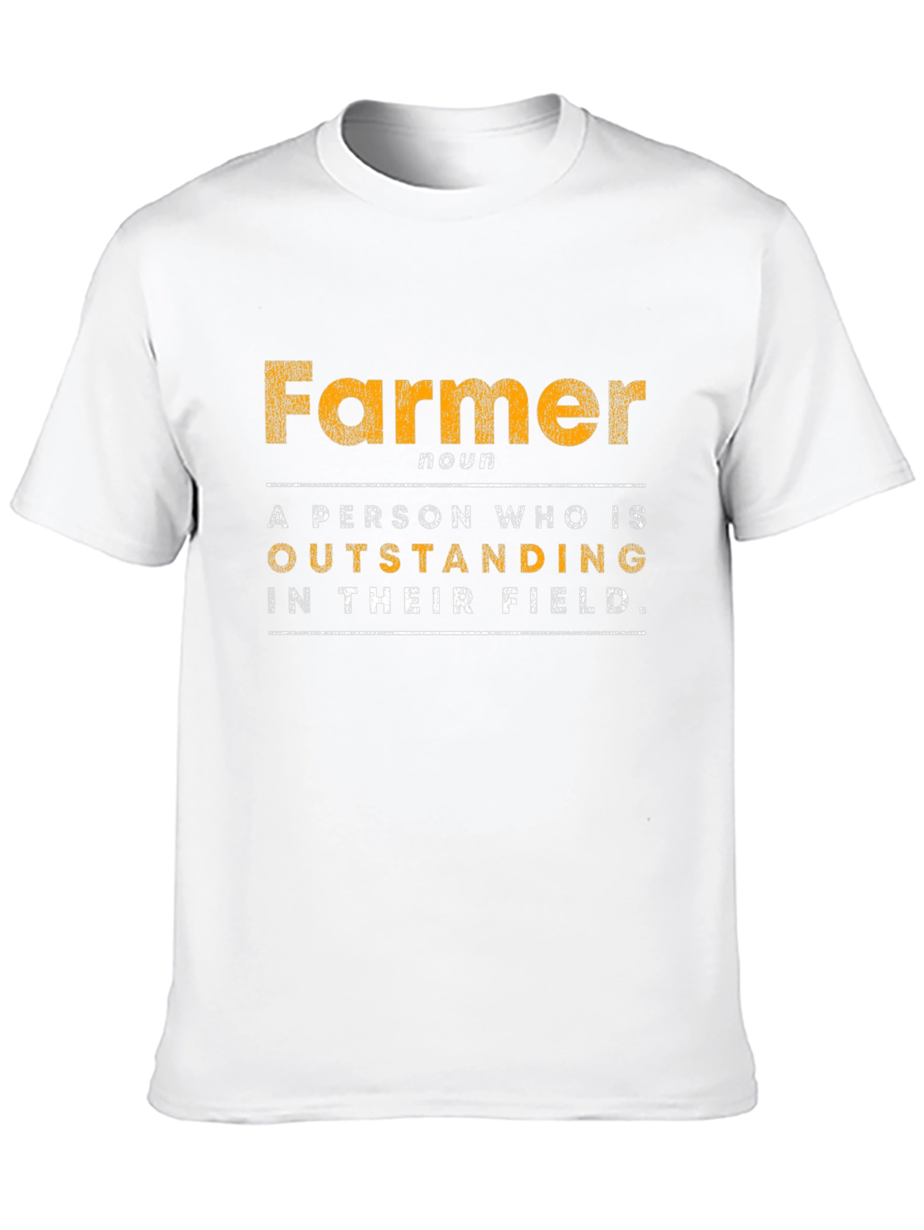 Farmer Definition Graphic Tee - Outstanding in Their Field