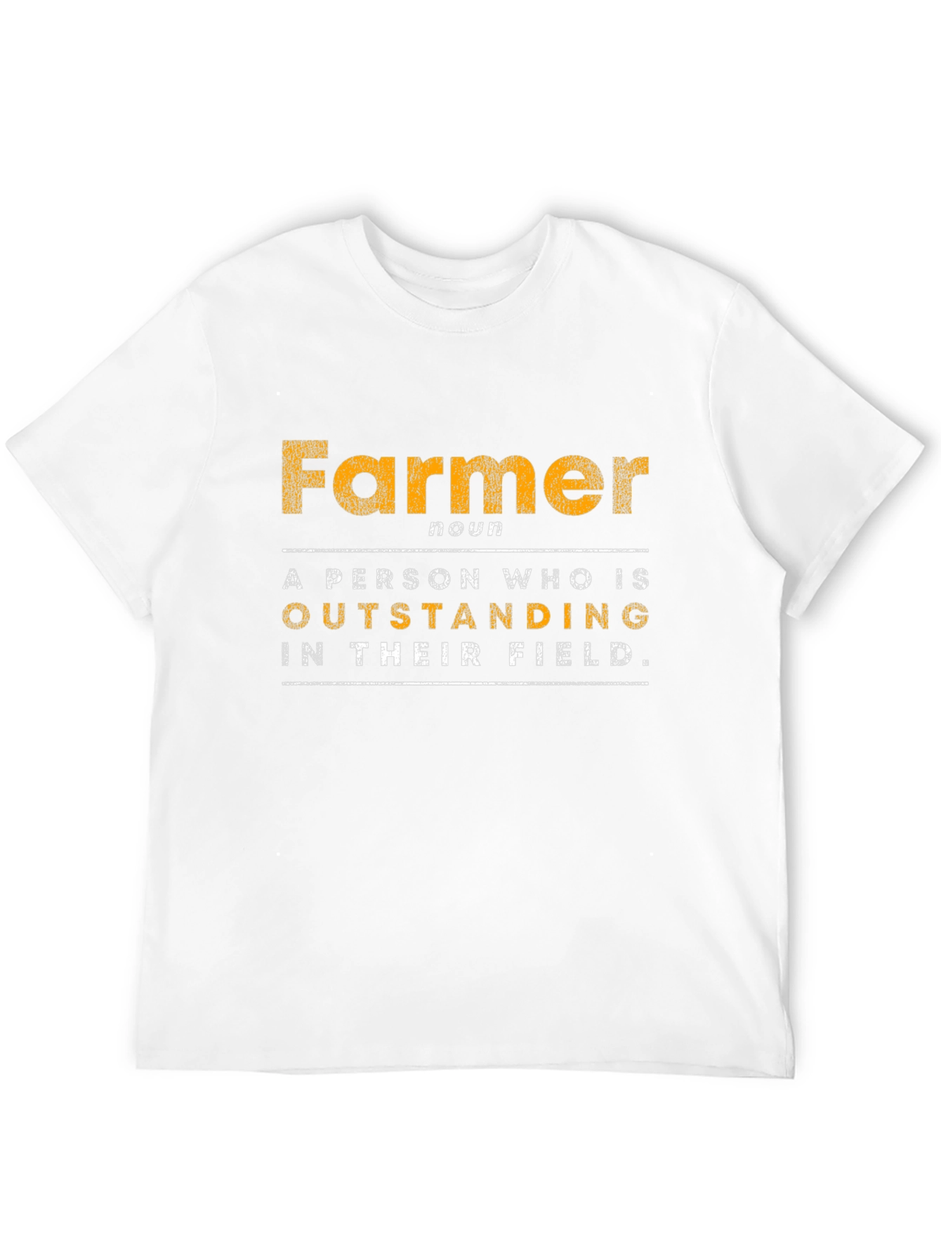 Farmer Definition Graphic Tee - Outstanding in Their Field